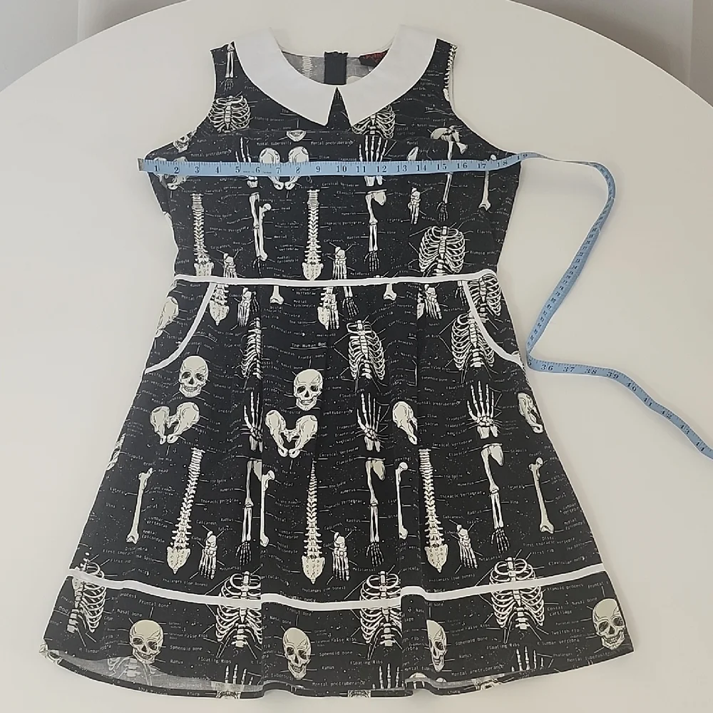 Modcloth Rad To The Bone Retro A-line Dress - Picture 1 of 10
